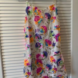 Multicolor Sequin Dress